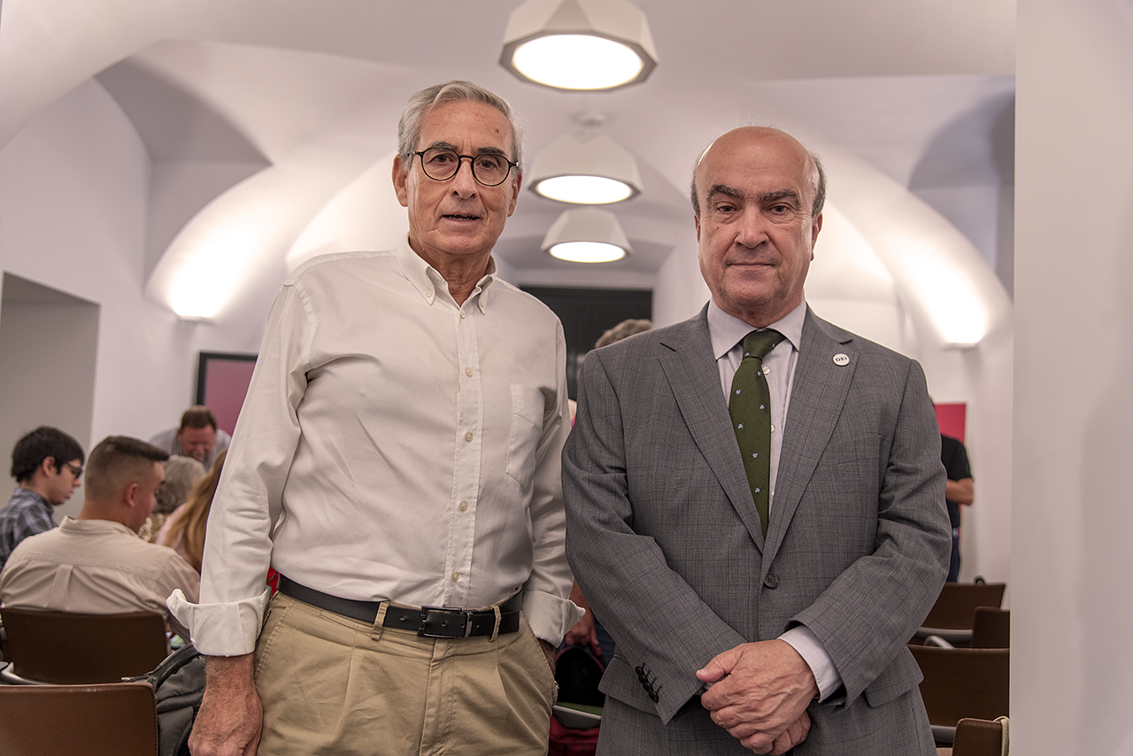Ramón Jáuregui y Mariano Jabonero