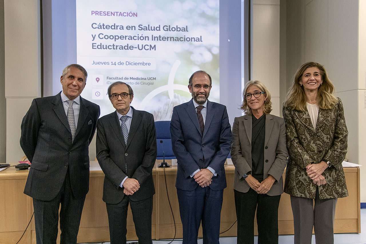 Medicina presenta la cátedra en Salud Global y Cooperación Internacional Eductrade-UCM