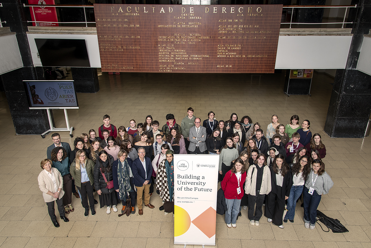 Estudiantes de Una Europa analizan en la UCM los desafíos que afronta la Unión Europea