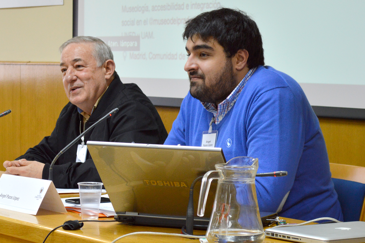 Los profesores José María Salvador González y Ángel Pazos-López, al frente de la Medieval Colors Network, liderada por el Grupo CAPIRE de la Universidad Complutense de Madrid