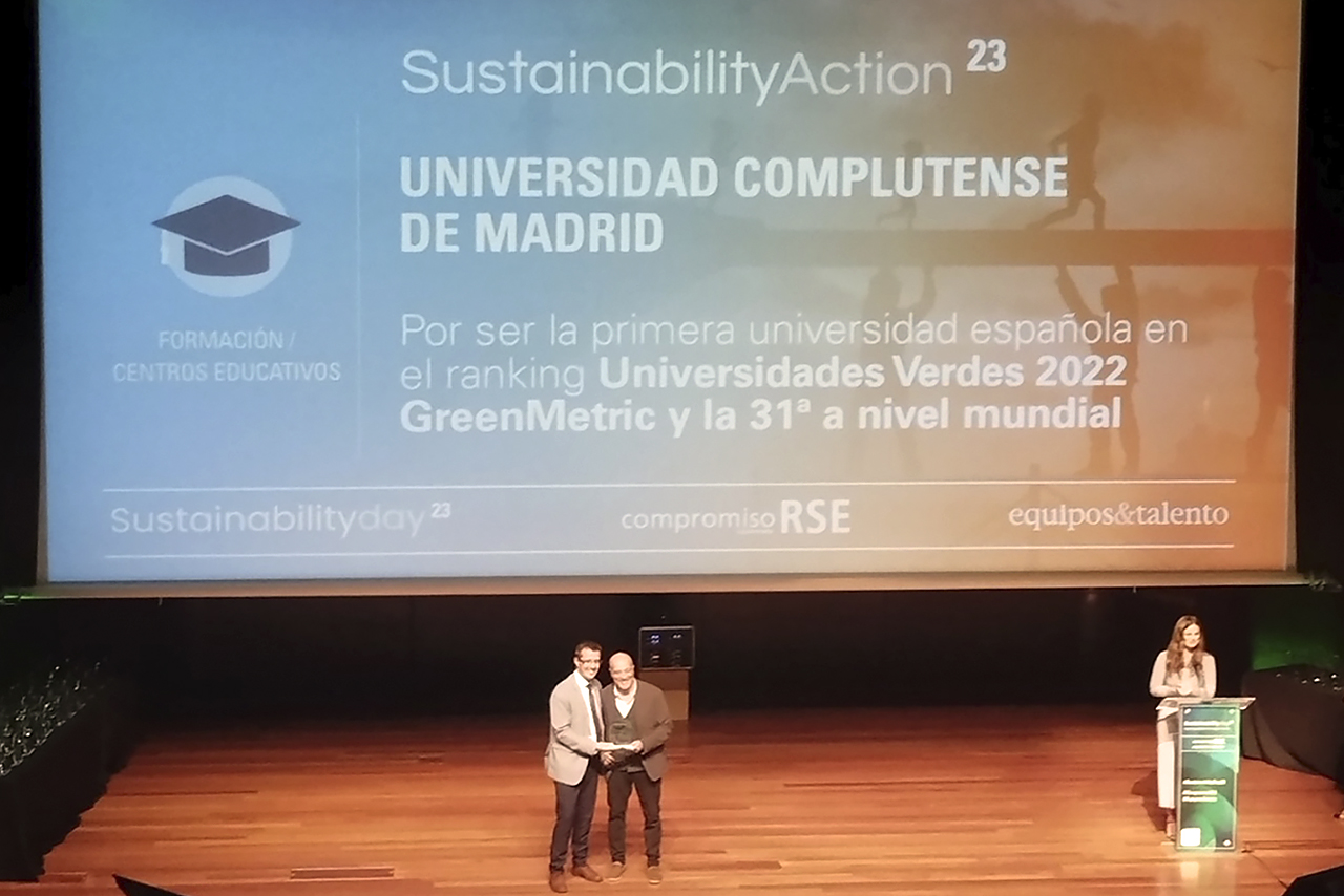 La UCM, reconocida por su compromiso con la sostenibilidad