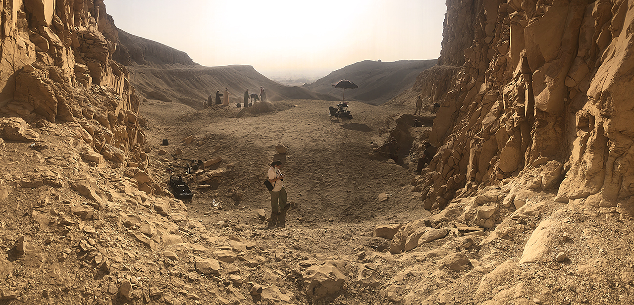 Fotografía tomada durante la campaña 2020 del C2 Proyect Royal Cache Wadi Survey