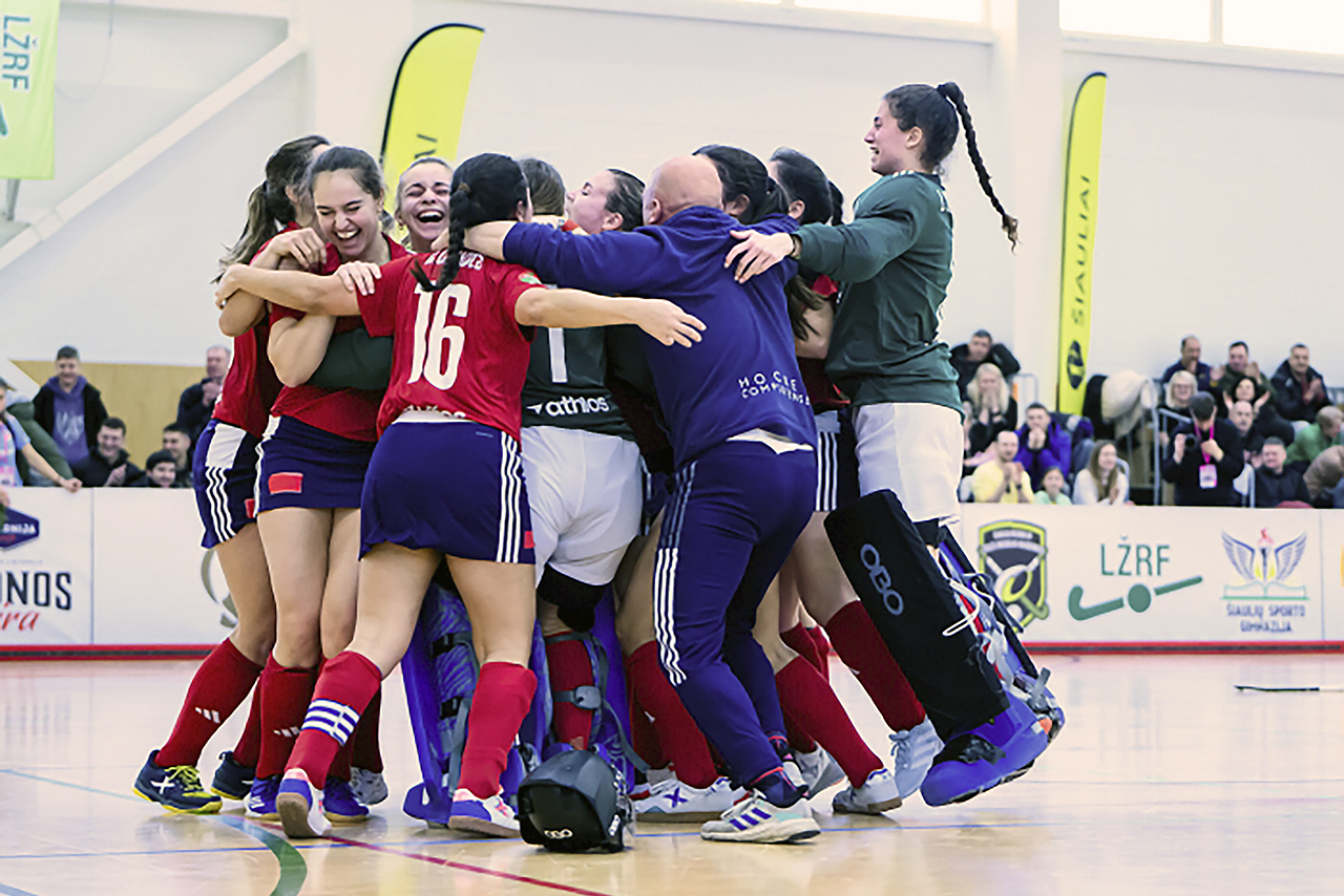 El Sanse Complutense, bronce en el EuroHockey Indoor Cup femenino