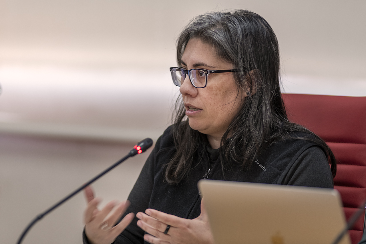 Mónica Cornejo, profesora de la Facultad de Políticas y Sociología