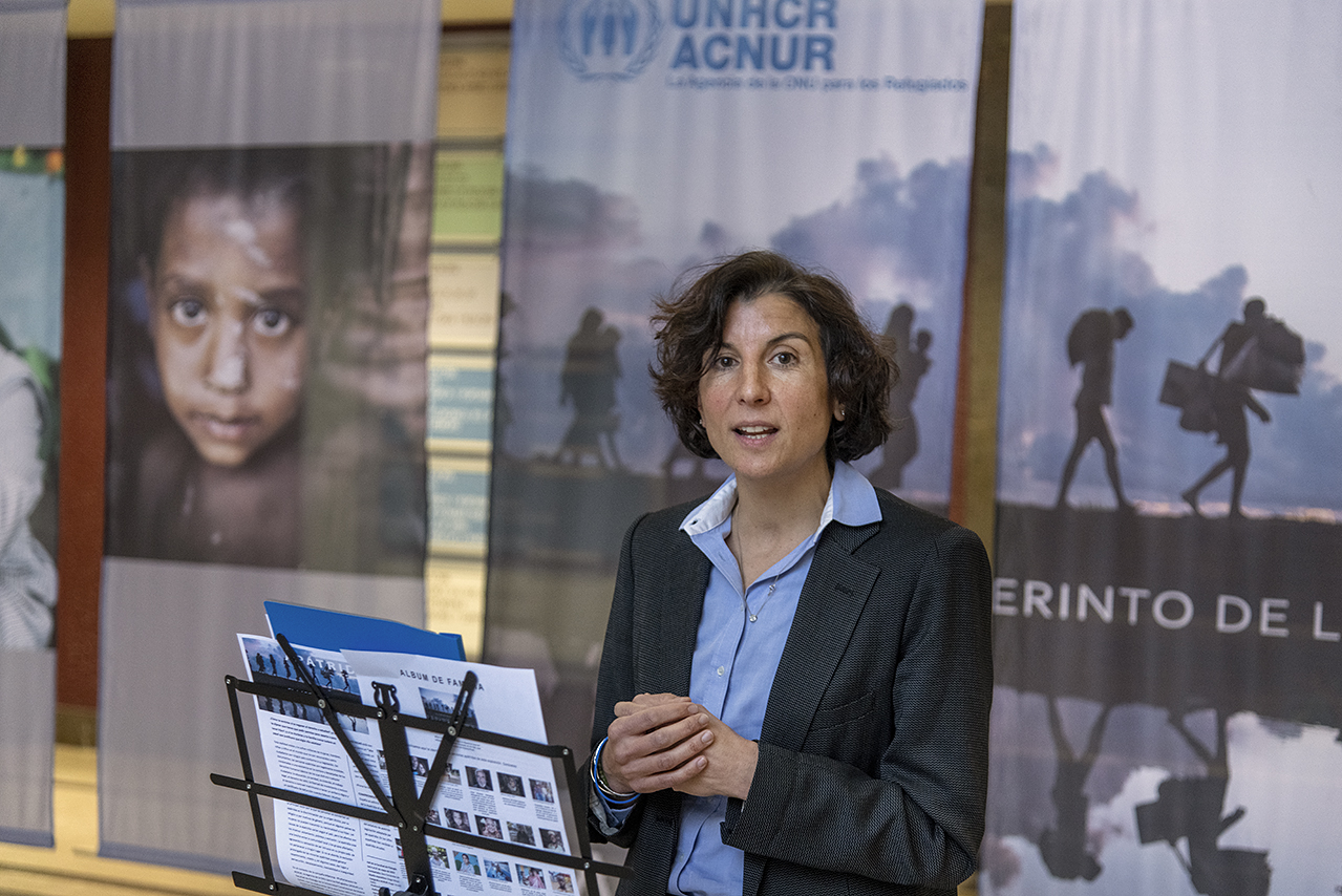 Sophie Muller, representante de ACNUR en España