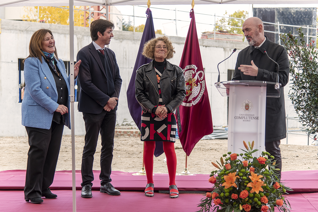 Susana Pérez Quislant, Carlos Rivero, Silvia Babski y Joaquín Goyache