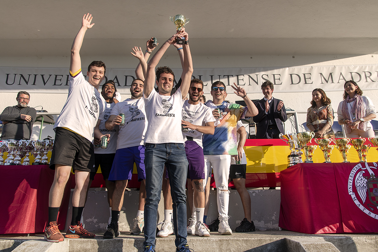 Trofeo Rector, equipo campeón balonmano masculino: FARMACIA
