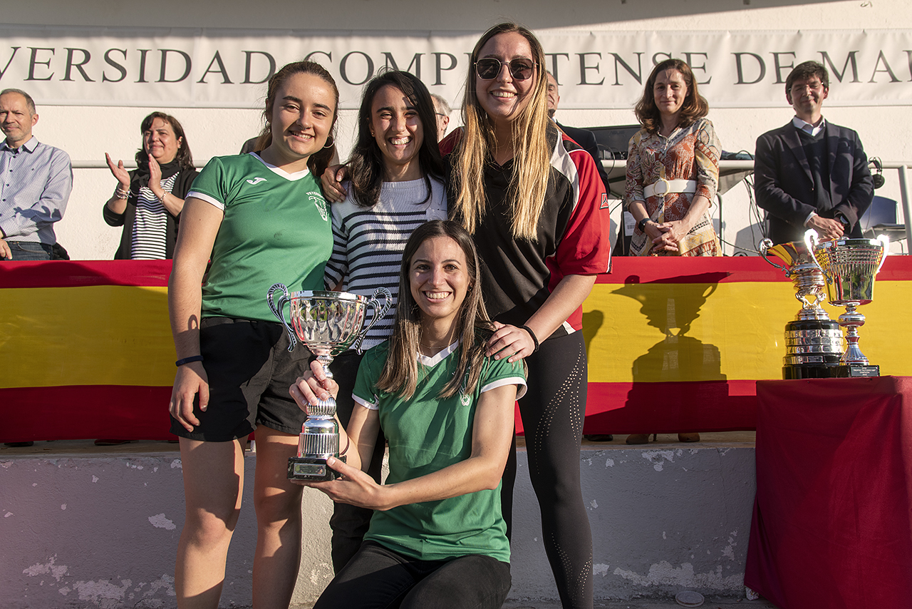 Trofeo Alfonso XIII, equipo campeón balonmano femenino: VETERINARIA