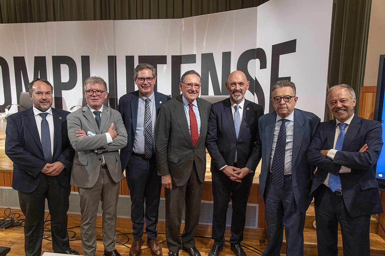 José Ignacio López, Andrés Arias, Miguel Ángel Casermeiro, Matías Rodríguez Inciarte, Joaquín Goyache, Miguel Herrero y Ricardo Alonso