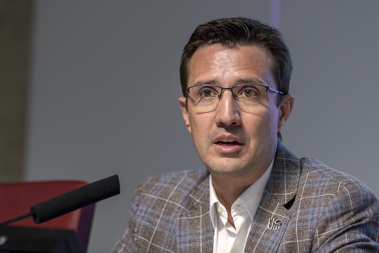 Jorge Gómez, vicerrector de Tecnología y Sostenibilidad