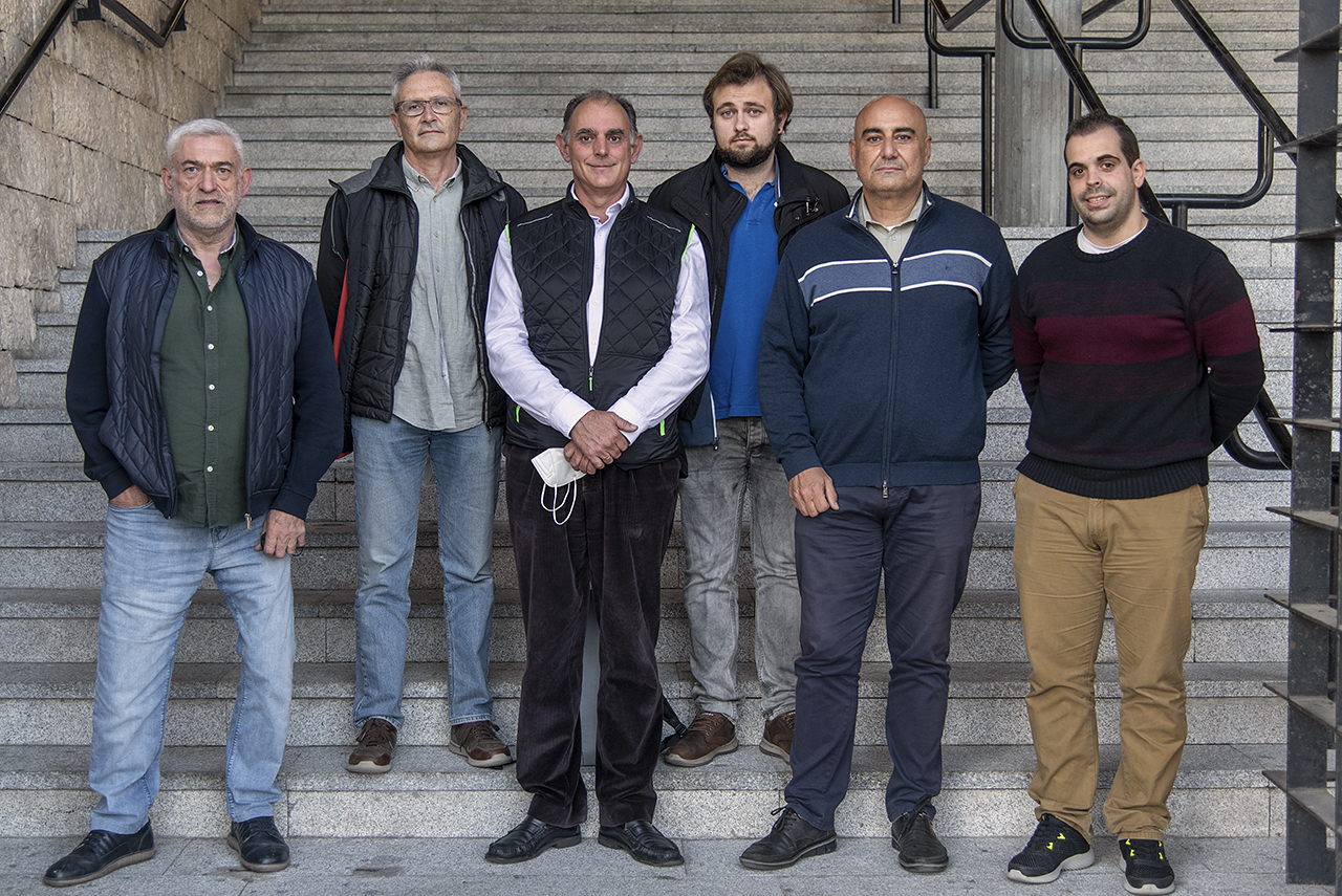 Parte de los miembros del grupo de investigación que ha recibido el Premio Internacional de Investigación sobre coagulopatías congénitas Duquesa de Soria 2021