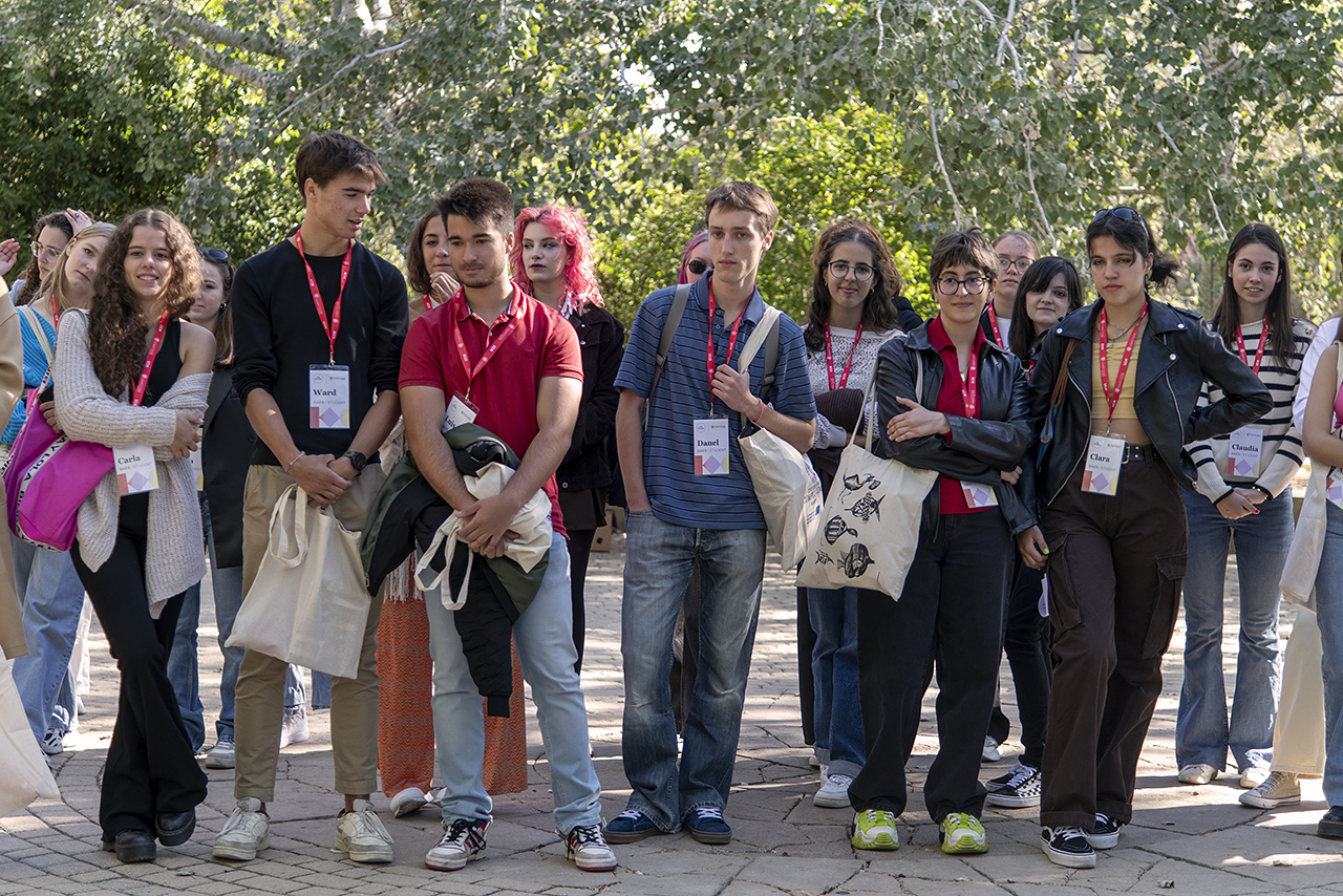 Algunos de los estudiantes del Bachelor in European Studies durante la primera jornada de bienvenida