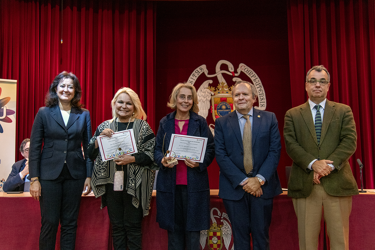 María Belén Llorens Casado y Celia Sánchez Ramos, ganadoras "ex aequo" del Premio Complutense al Compromiso Individual con el Voluntariado Social