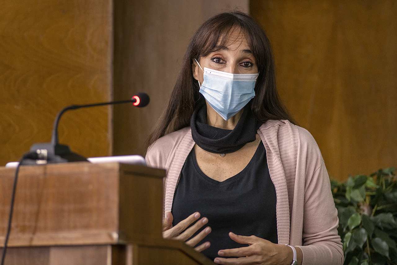 Eva Martínez Nevado, responsable del Departamento Veterinario del Zoo de Madrid