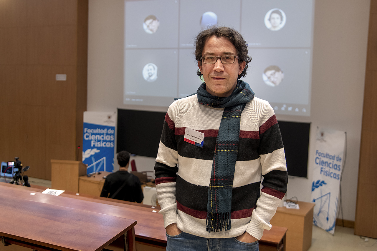 El presidente del comité organizador del Madrid Winter Workshop, el profesor Diego Rubiera-García