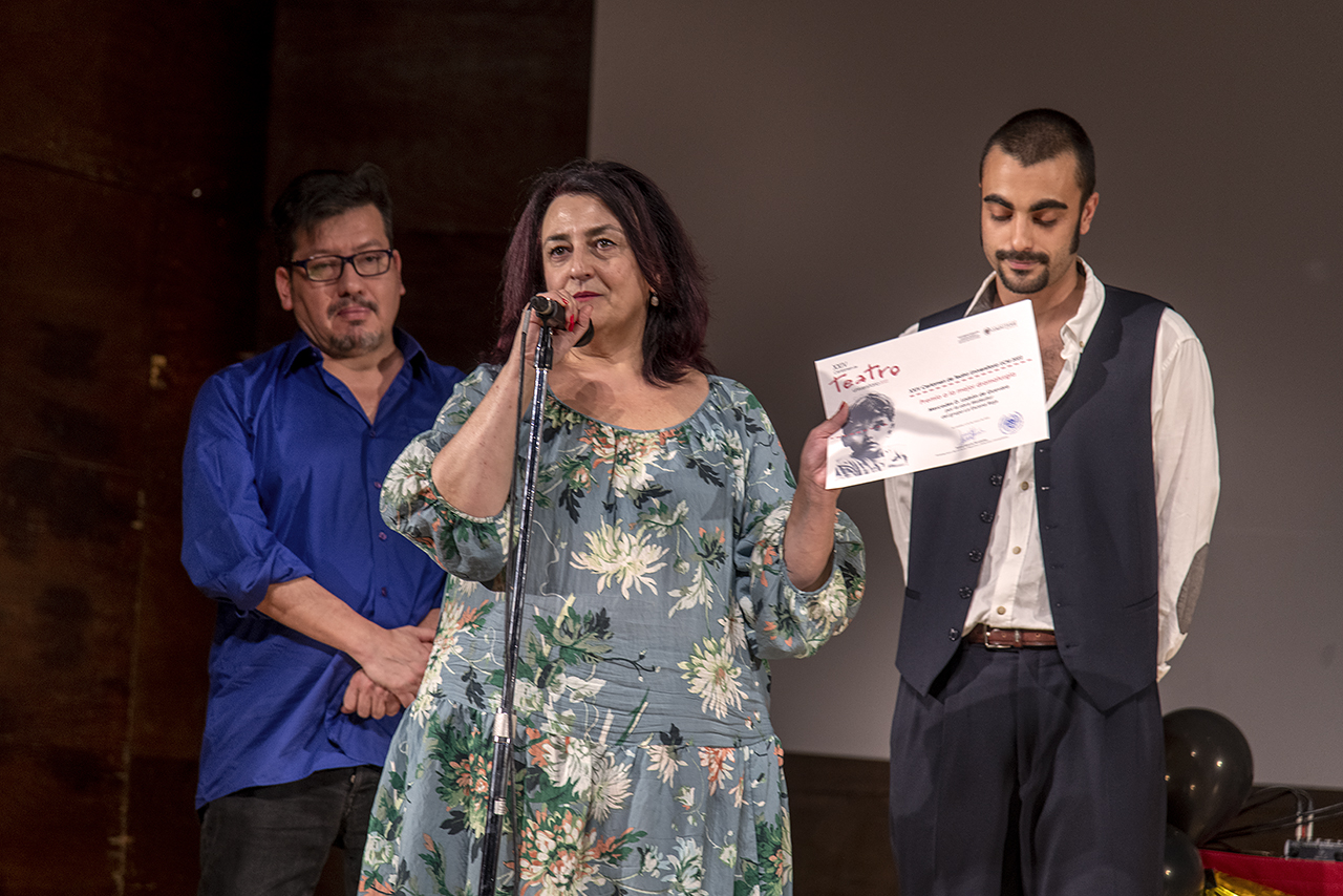 Mercedes Ladrón de Guevara ha hecho doblete, con los premios a la Mejor Dirección y a la Mejor Dramaturgia, por "Wutkultur"