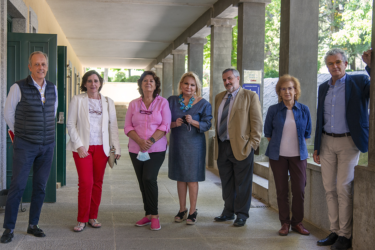 Javier Arroyo, Auxiliadora Prieto, María Vallet, Celia Sánchez Ramos, Jesús Pérez Gil, Margarita del Val y José Manuel Bautista