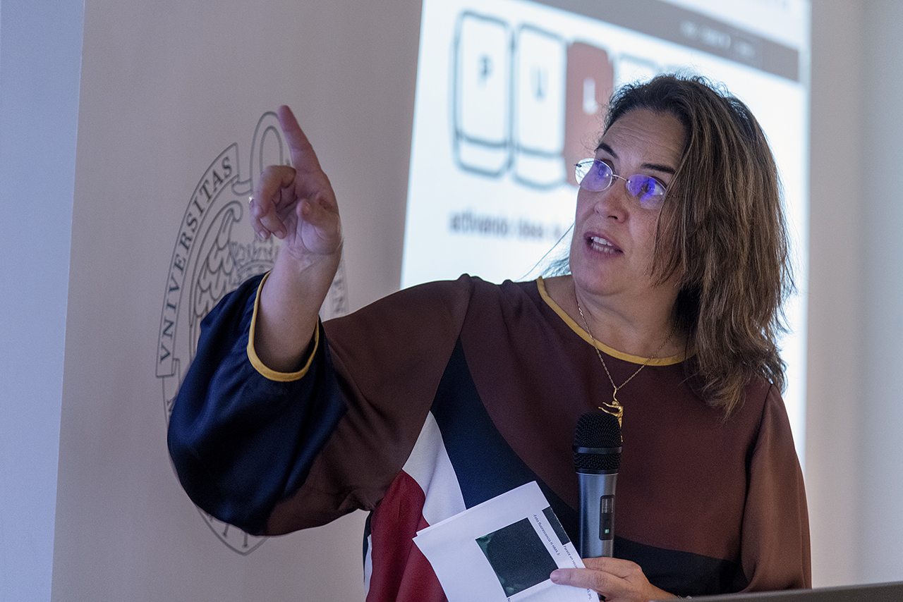 La subdirectora de la Fundación General de la UCM, Sonia Olmeda