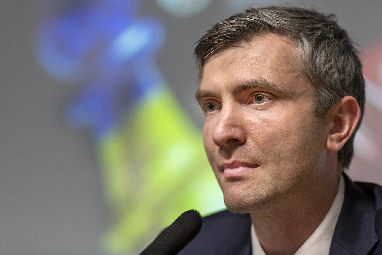 Dmytro Matiuschenko, ministro consejero de la Embajada de Ucrania en España