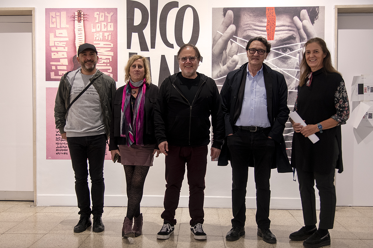Gabriel Martínez, Raquel Monje, Rico Lins, Manuel Estrada y Elo García