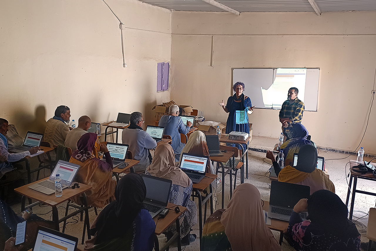 Profesoras de la Facultad de Educación forman en competencias a docentes de los campamentos saharauis