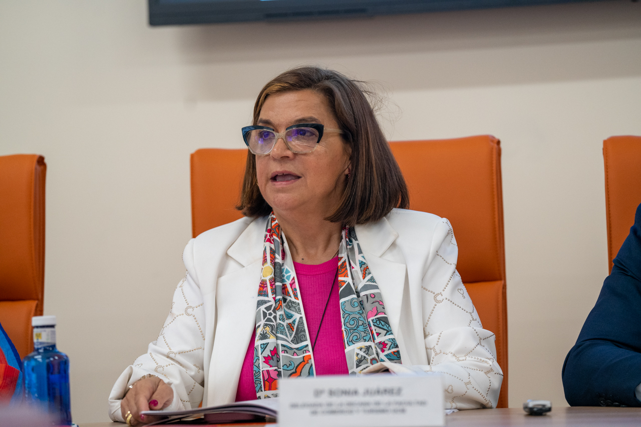 La profesora Sonia Juárez