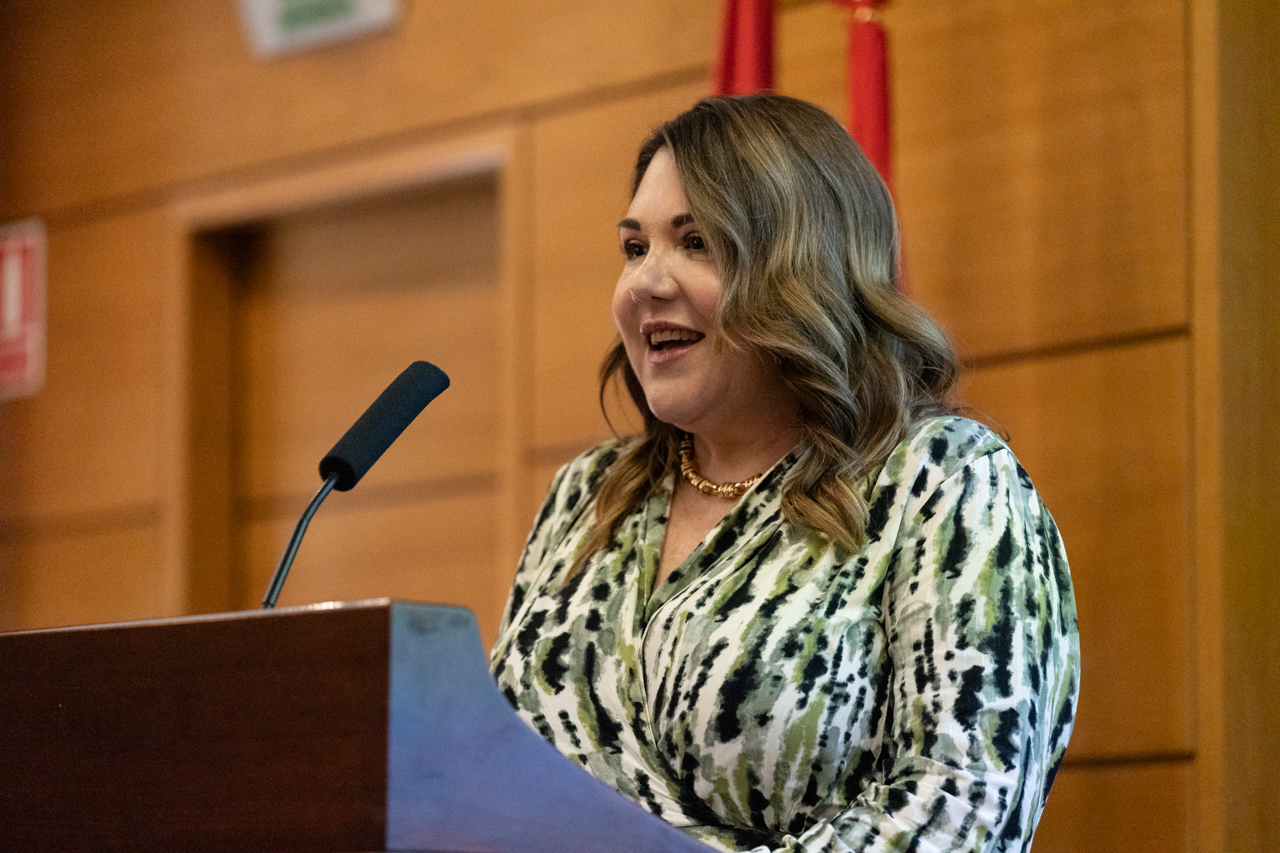 La decana de Comercio y Turismo, María Francisca Blasco López