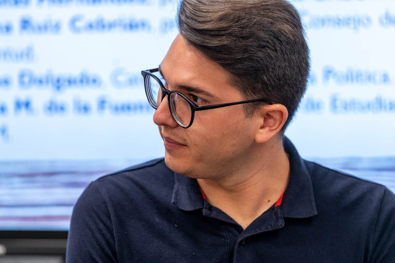 Nicolás Hernández, presidente de la CREUP (Coordinadora de Representantes de Estudiantes de Universidades Públicas)