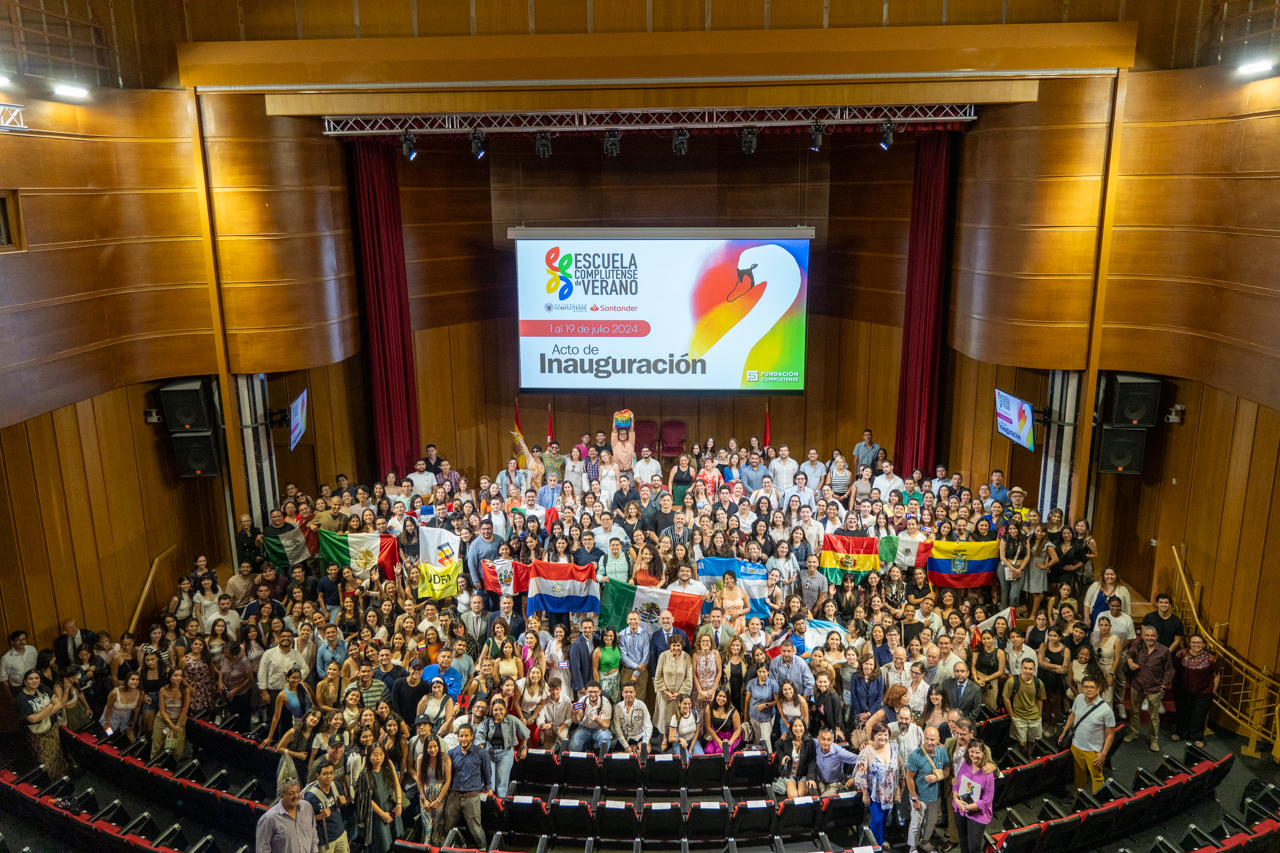 658 estudiantes de 29 países, en los 43 cursos de la vigésimo tercera Escuela Complutense de Verano