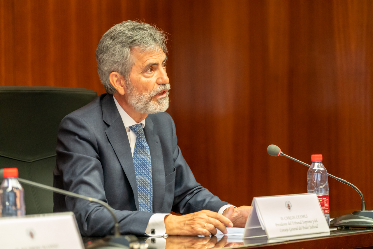 Carlos Lesmes, presidente del Tribunal Supremo y del Consejo General del Poder Judicial