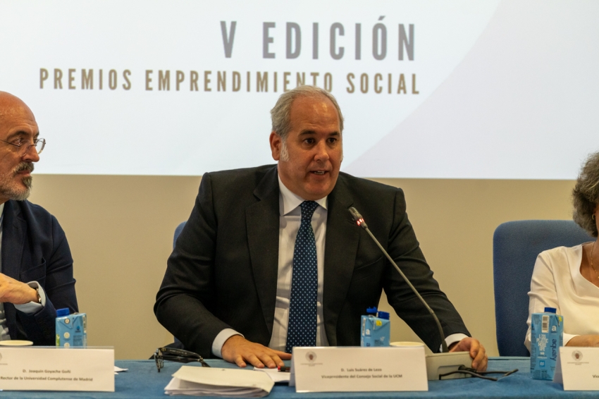 Luis Suárez de Lezo, vicepresidente del Consejo Social de la UCM