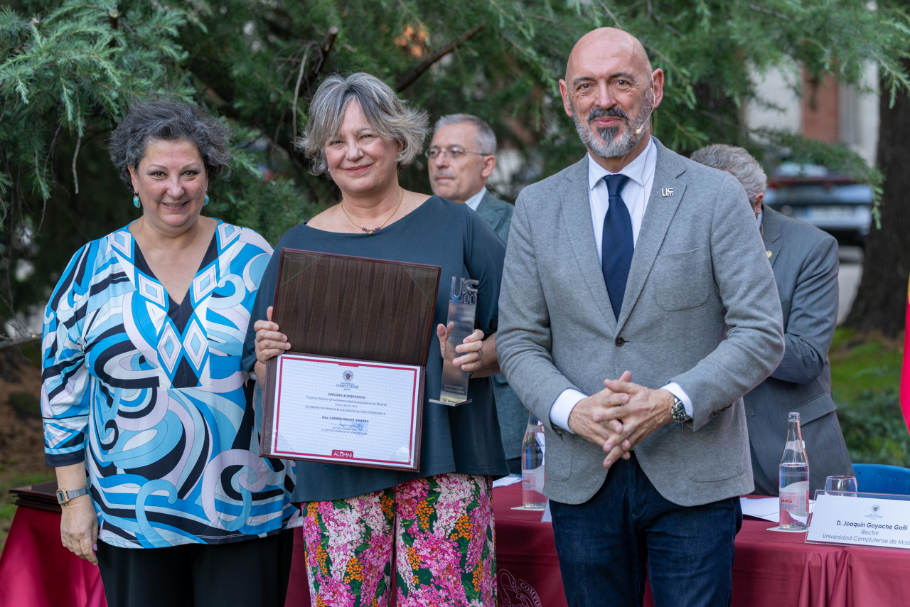 Carmen Miguel Vicente, Premio Alumni UCM Solidario