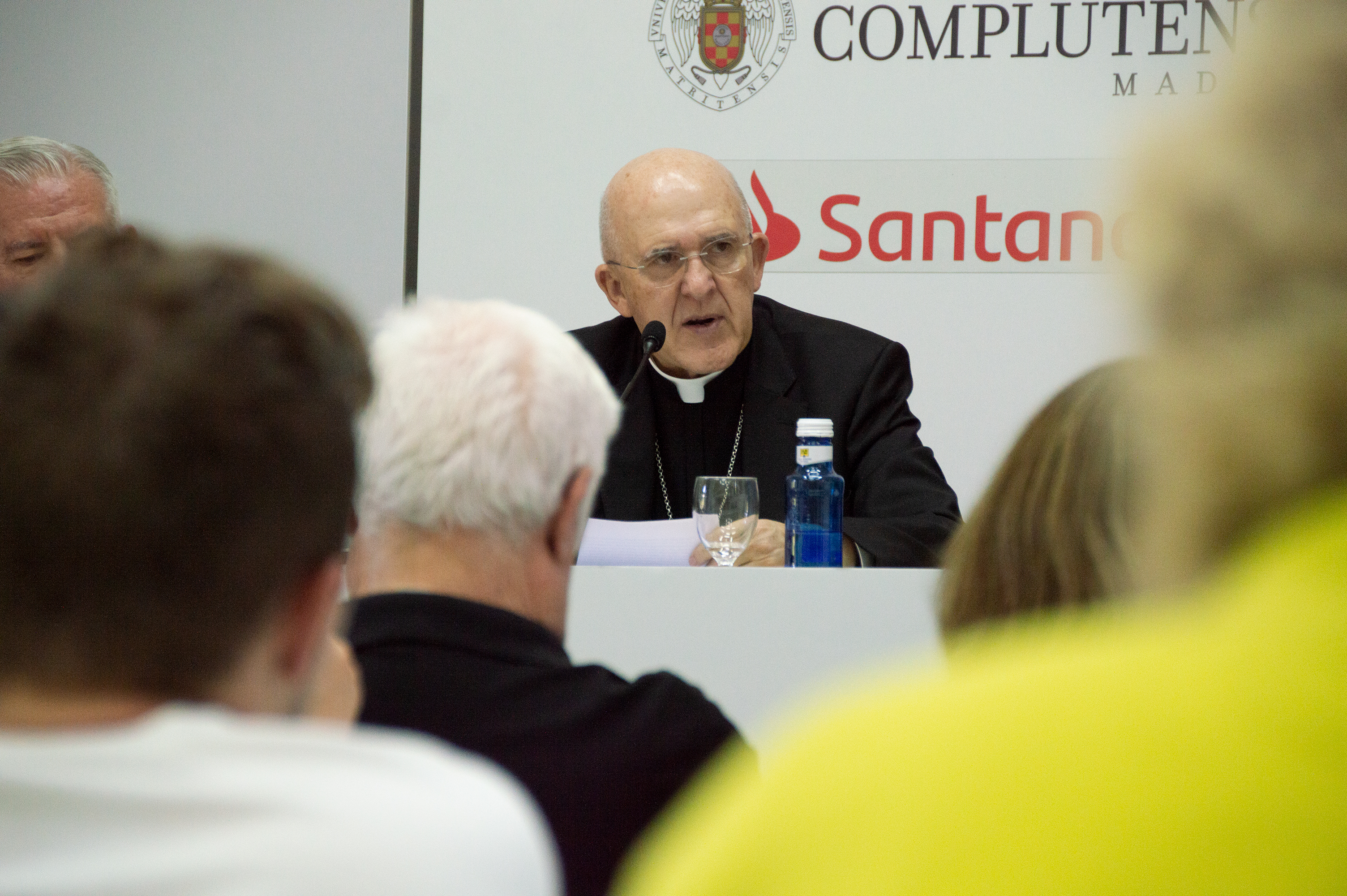 El arzobispo de Madrid, durante su intervención