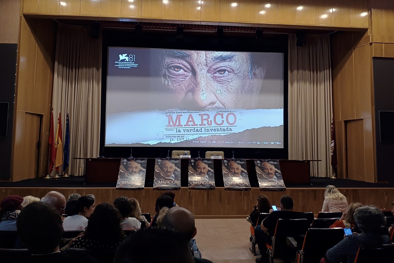 Preestreno de "Marco", en la Facultad de Ciencias de la Información