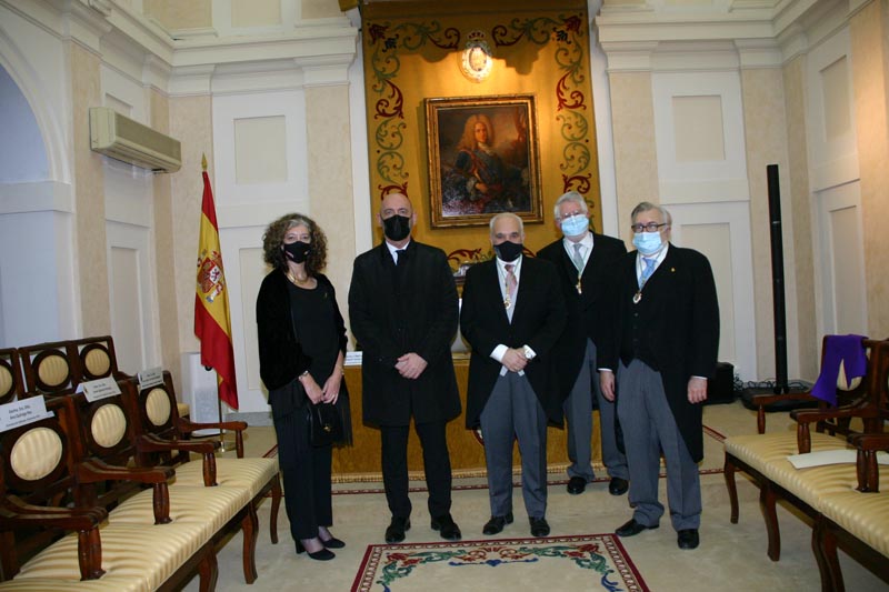 Ana Cremades, Joaquín Goyache, Daniel Sánchez Mata, Antonio González Bueno y Antonio Doadrio