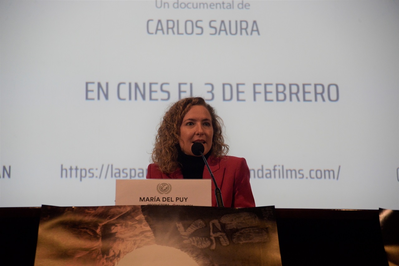 María del Puy Alvarado, productora de "Las paredes hablan"